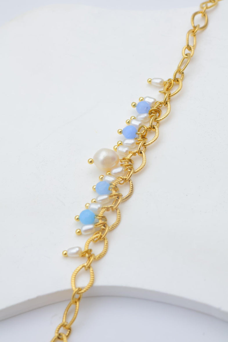 Bracelet en acier inoxydable - BLEU