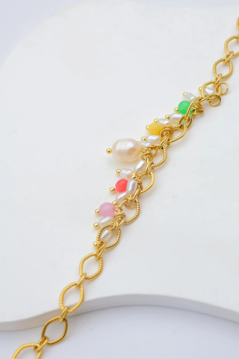 Bracelet en acier inoxydable - MULTICOLORE