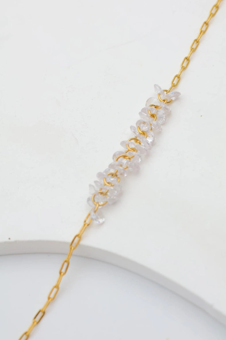 Bracelet en acier inoxydable - BLANC
