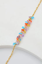 Bracelet en acier inoxydable - MULTICOLORE