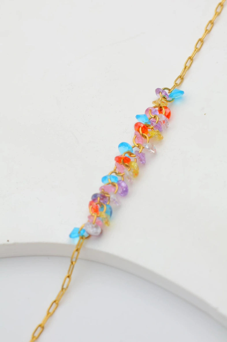 Bracelet en acier inoxydable - MULTICOLORE