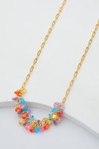 Collier en acier inoxydable - MULTICOLORE