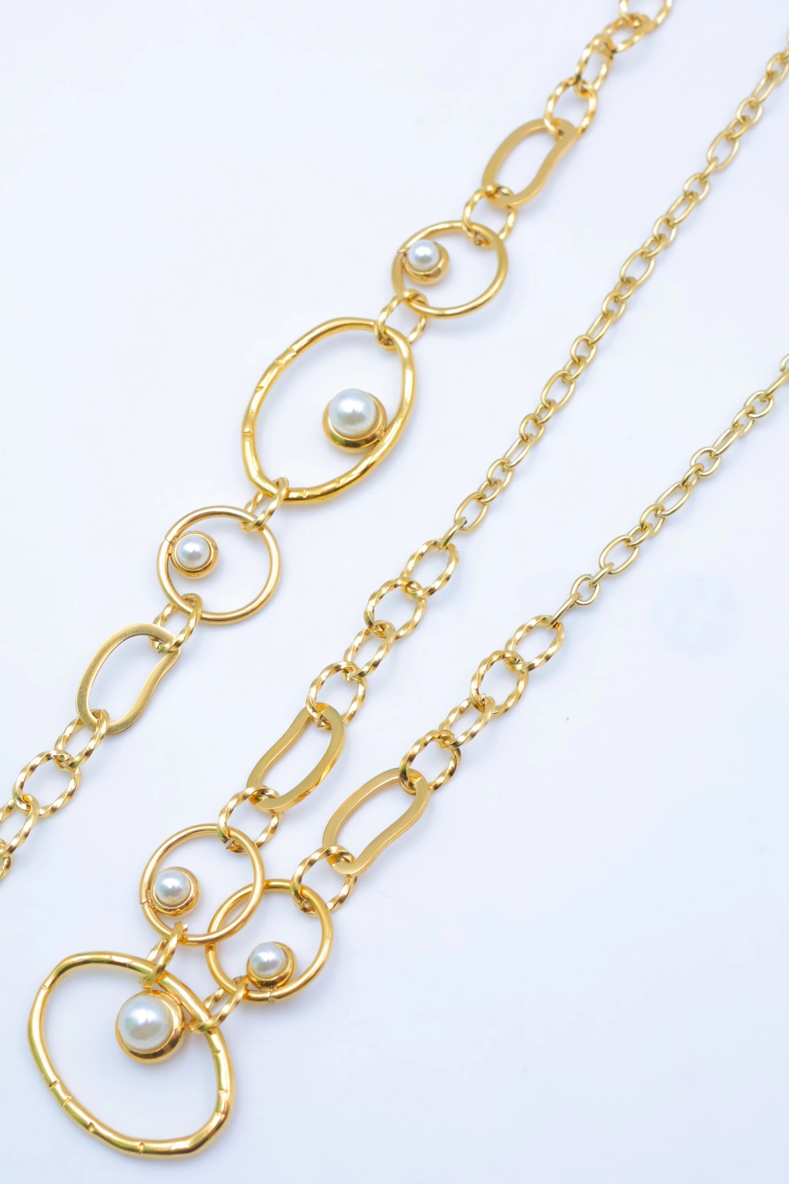 Parure de bijoux en acier inoxydable - DORÉ