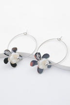 Boucles d'oreilles en acier inoxydable - ARGENT