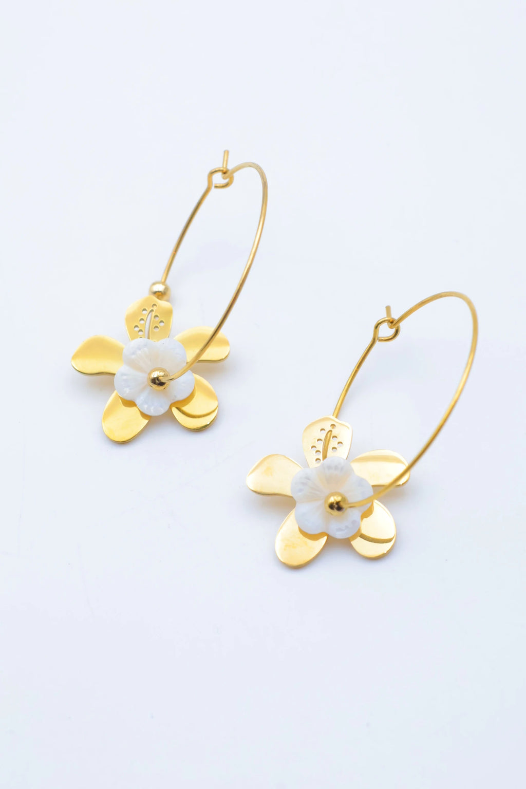 Boucles d'oreilles en acier inoxydable - DORÉ