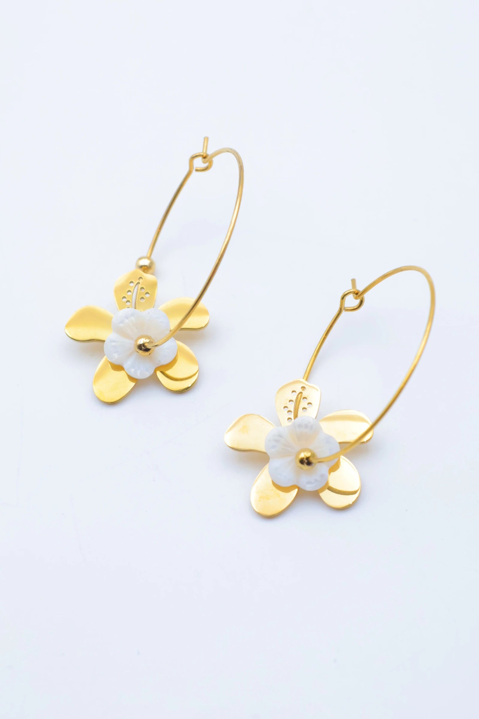Boucles d'oreilles en acier inoxydable - DORÉ