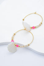 Boucles d'oreilles en acier inoxydable - ROSE