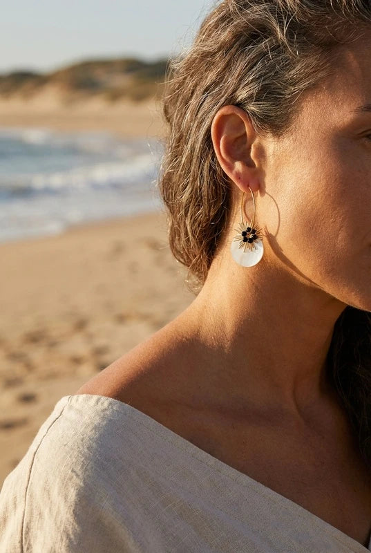 Boucles d’oreilles en acier inoxydable