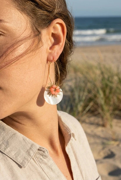 Boucles d’oreilles en acier inoxydable