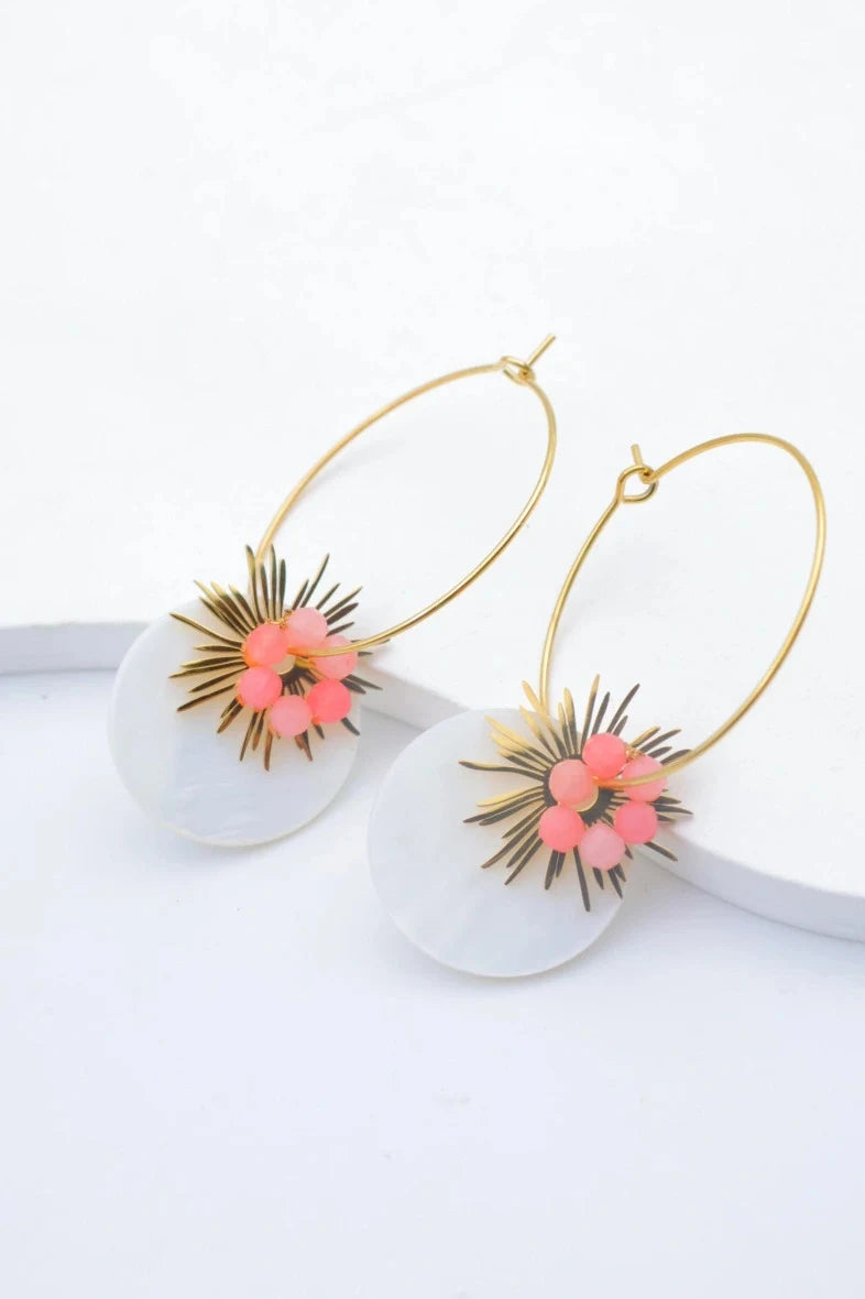 Boucles d’oreilles en acier inoxydable