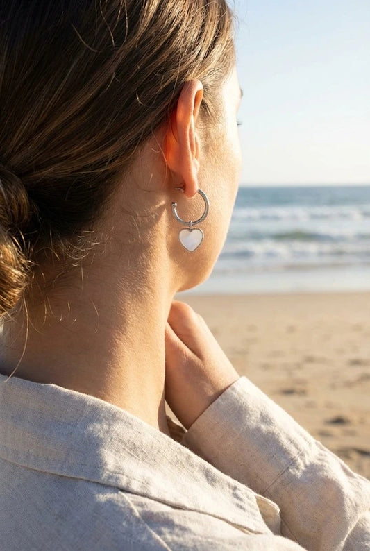 Boucles d’oreilles en acier inoxydable