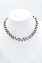 Collier en acier inoxydable - NOIR