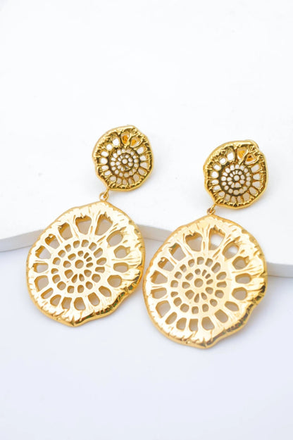 Boucles d’oreilles en acier inoxydable