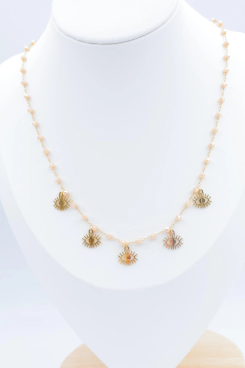 Collier en acier inoxydable - ÉCRU