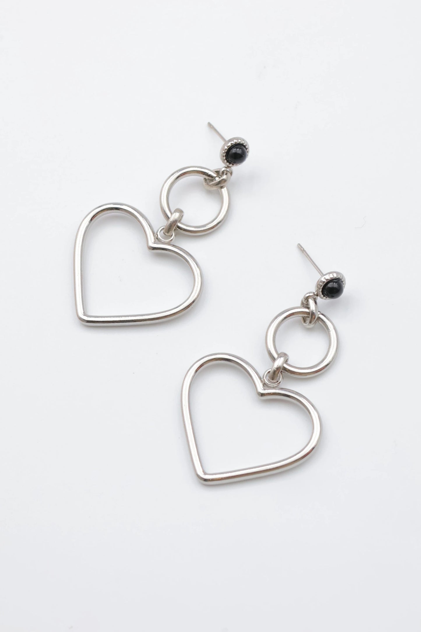 Boucles d’oreilles en acier inoxydable