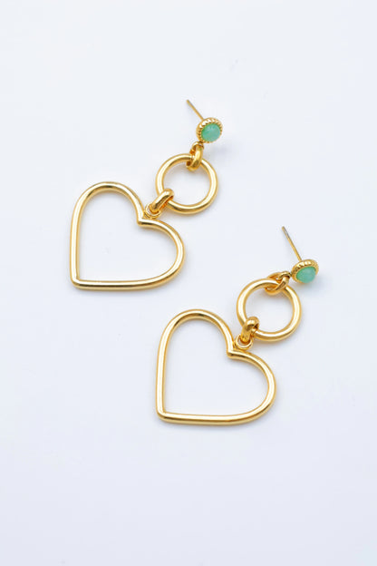 Boucles d’oreilles en acier inoxydable