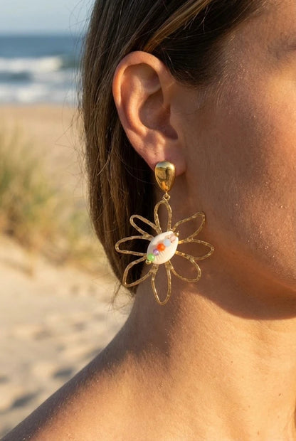 Boucles d’oreilles en acier inoxydable