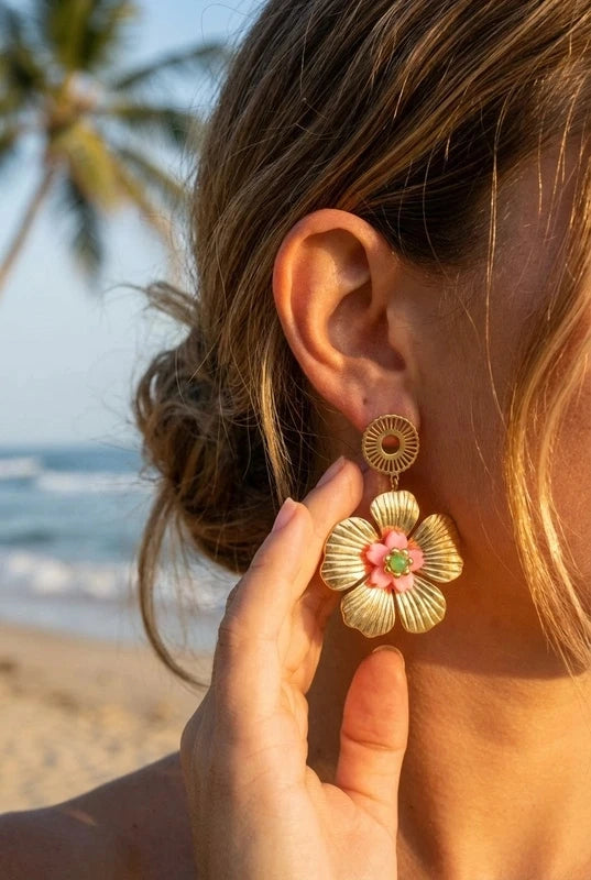Boucles d’oreilles en acier inoxydable