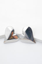 Boucles d'oreilles en acier inoxydable - ARGENT