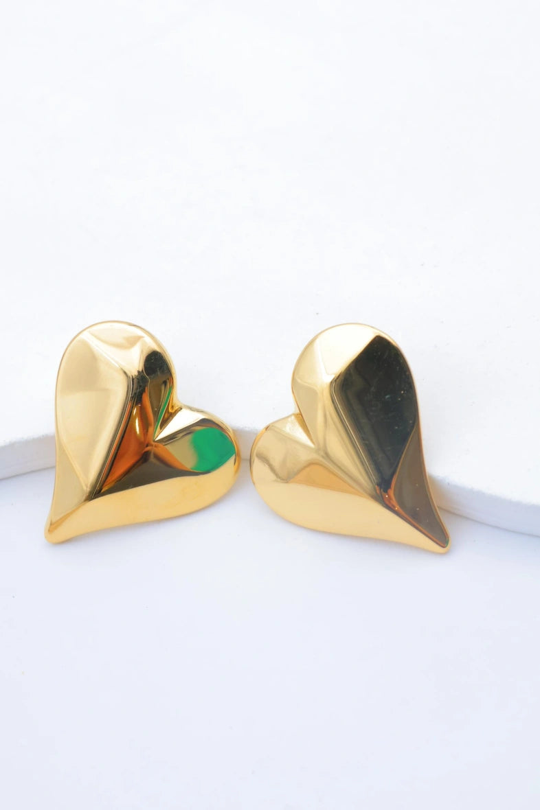 Boucles d'oreilles en acier inoxydable - DORÉ
