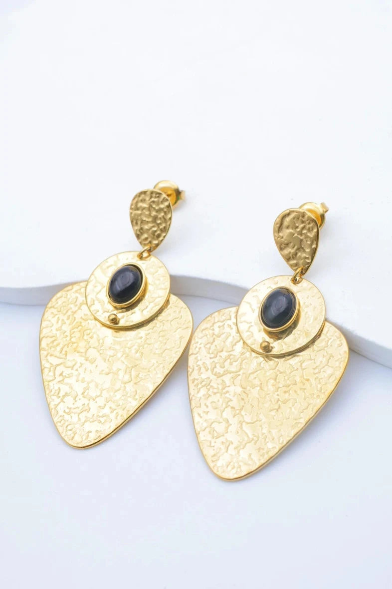 Boucles d’oreilles en acier inoxydable