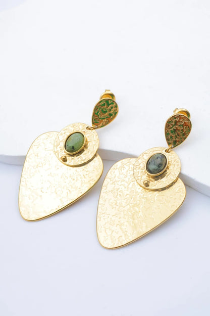 Boucles d’oreilles en acier inoxydable