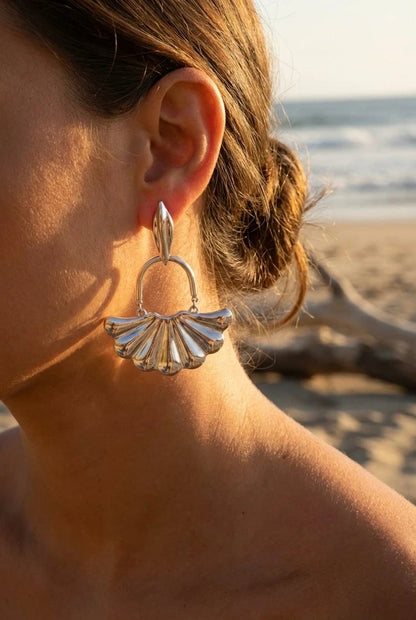 Boucles d’oreilles en acier inoxydable