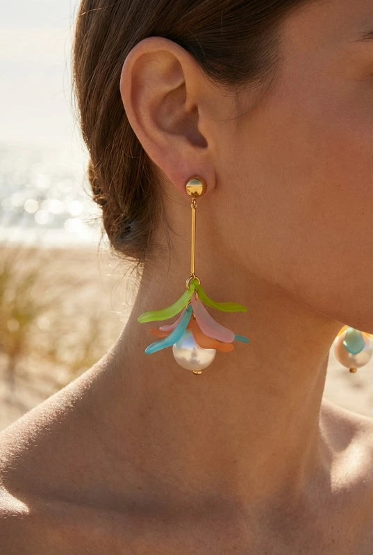 Boucles d’oreilles en acier inoxydable