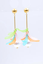 Boucles d'oreilles en acier inoxydable - MULTICOLORE