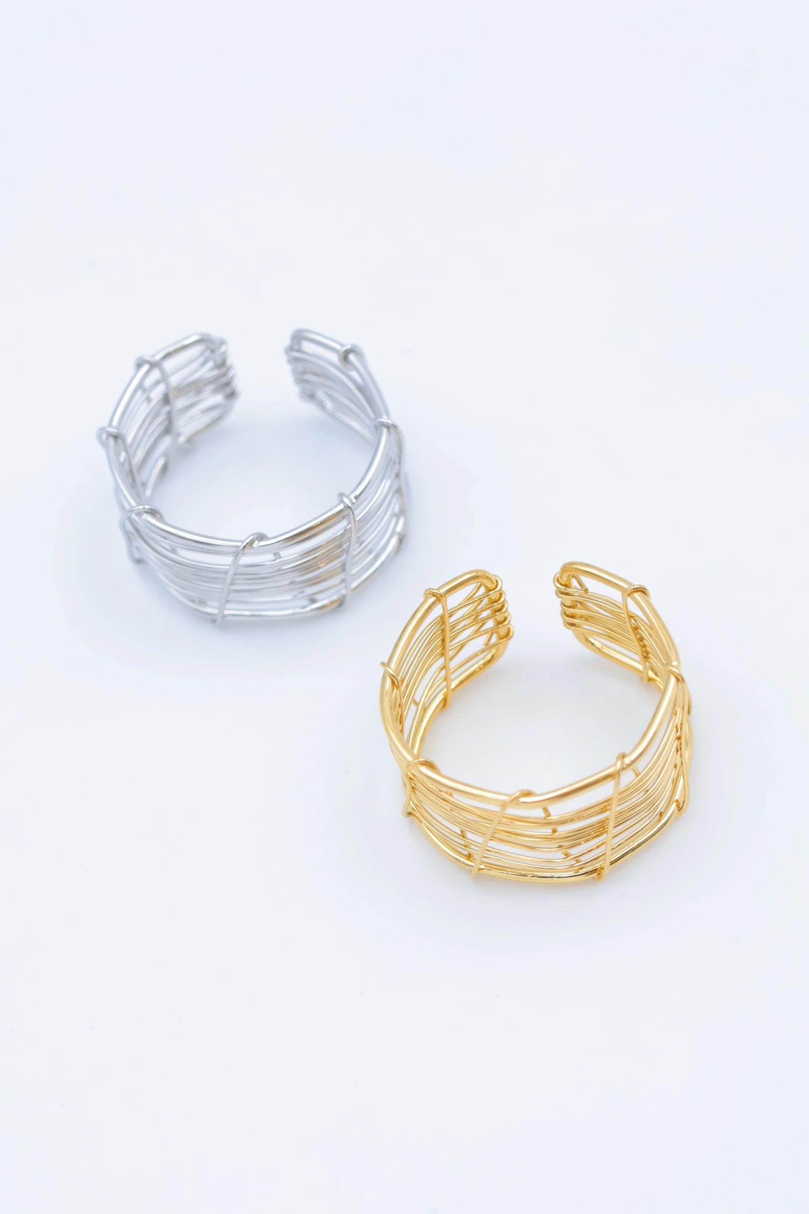 Bague en acier inoxydable ajustable - DORÉ