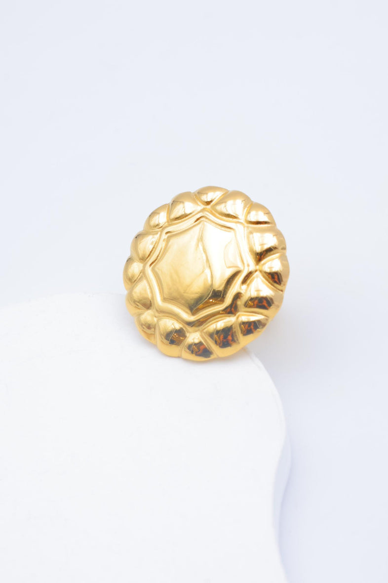 Bague en acier inoxydable ajustable - DORÉ