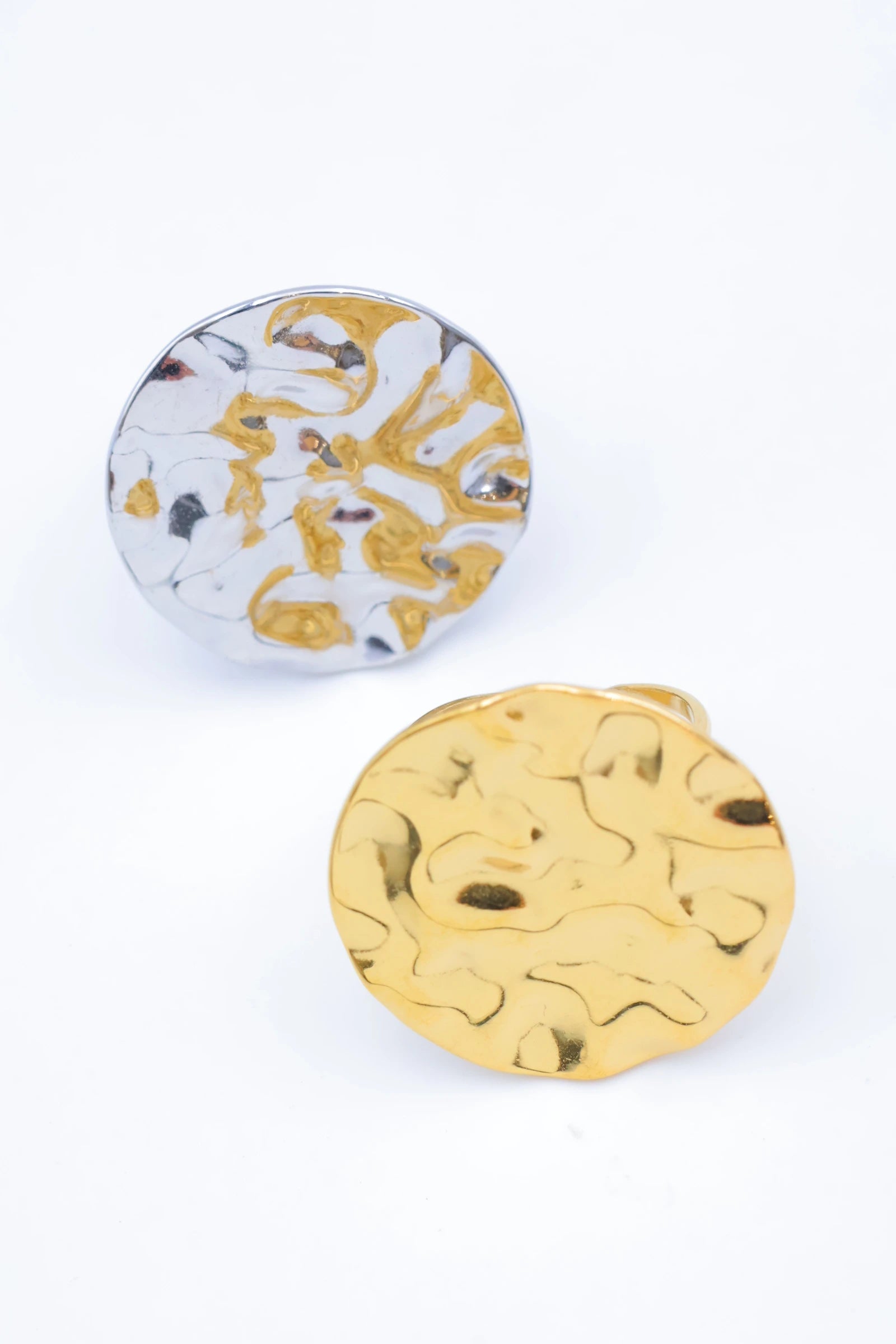 Bague en acier inoxydable ajustable - DORÉ