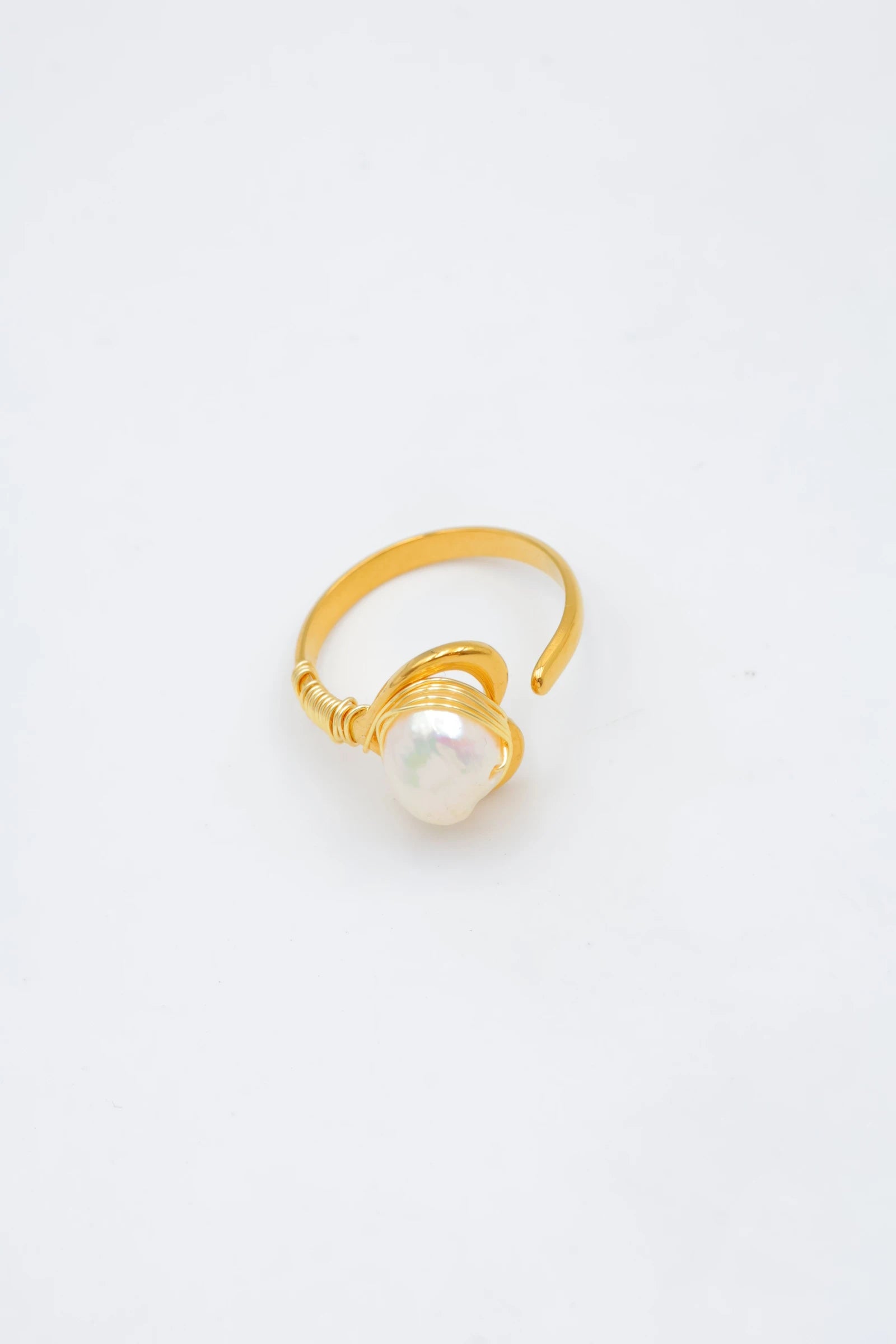 Bague en acier inoxydable ajustable - DORÉ