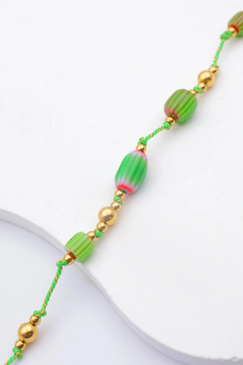 Bracelet en acier inoxydable - VERT