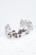 Bracelet jonc en acier inoxydable - ARGENT
