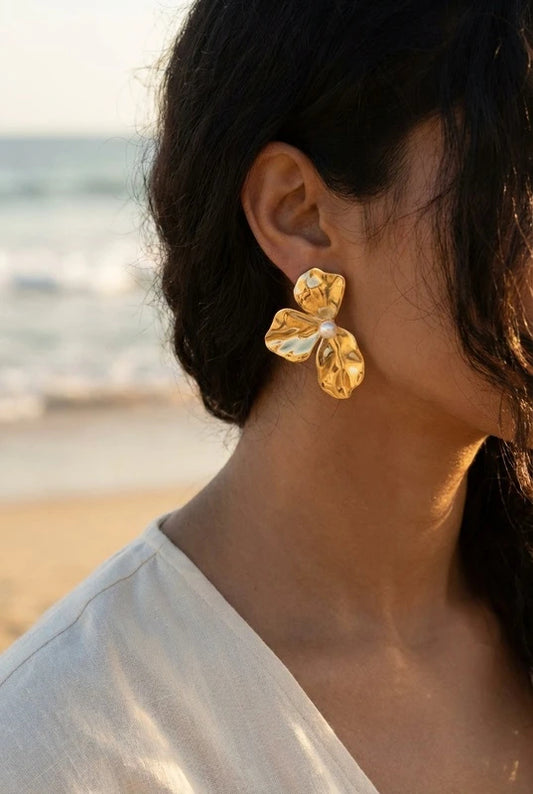 Boucles d’oreilles en acier inoxydable