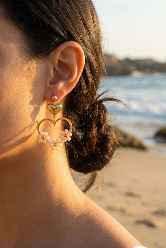 Boucles d’oreilles en acier inoxydable