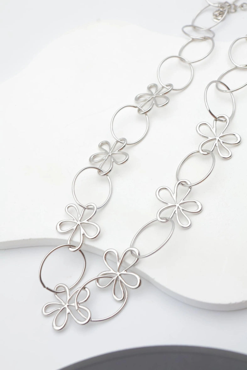 Collier en acier inoxydable - ARGENT
