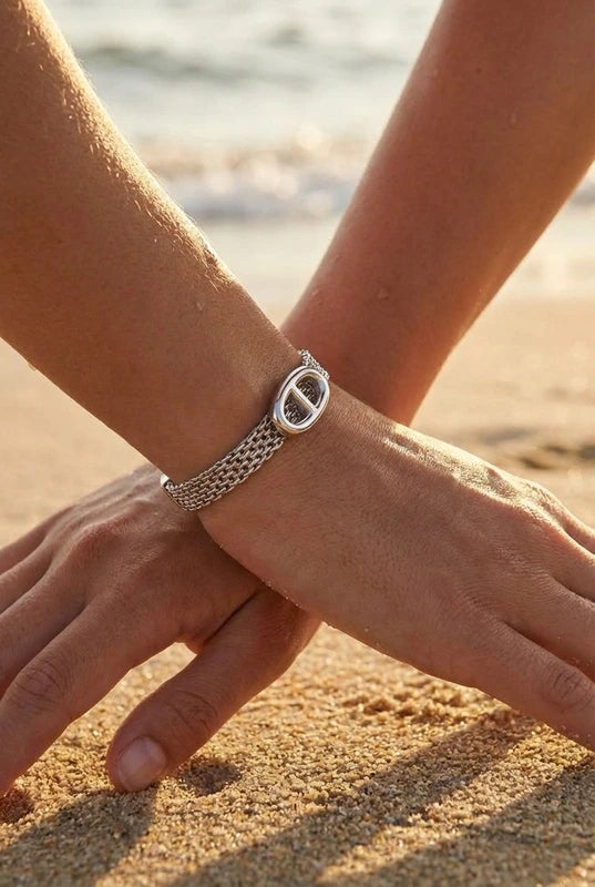 Bracelets en acier inoxydable