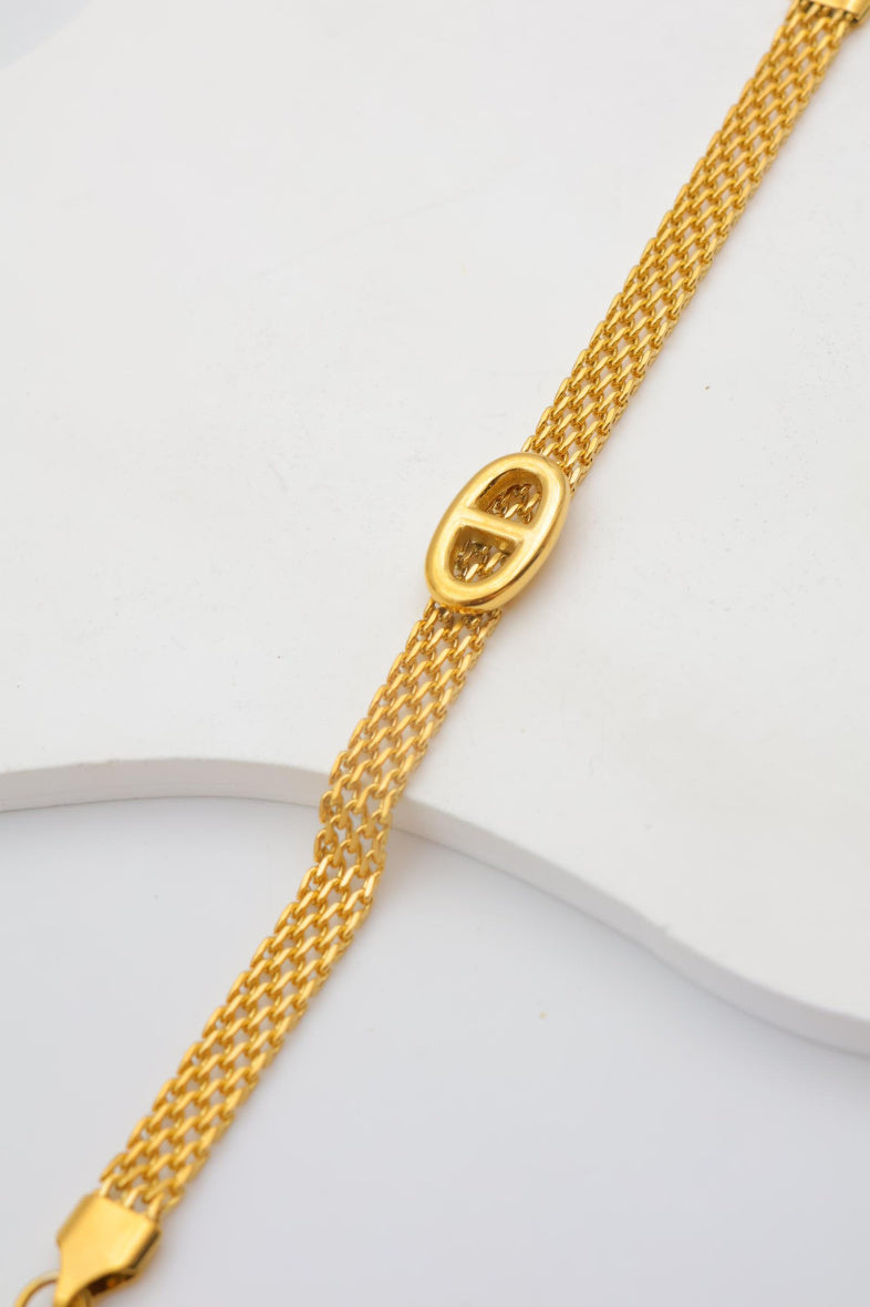 Bracelet en acier inoxydable - DORÉ