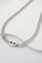 Collier en acier inoxydable - ARGENT