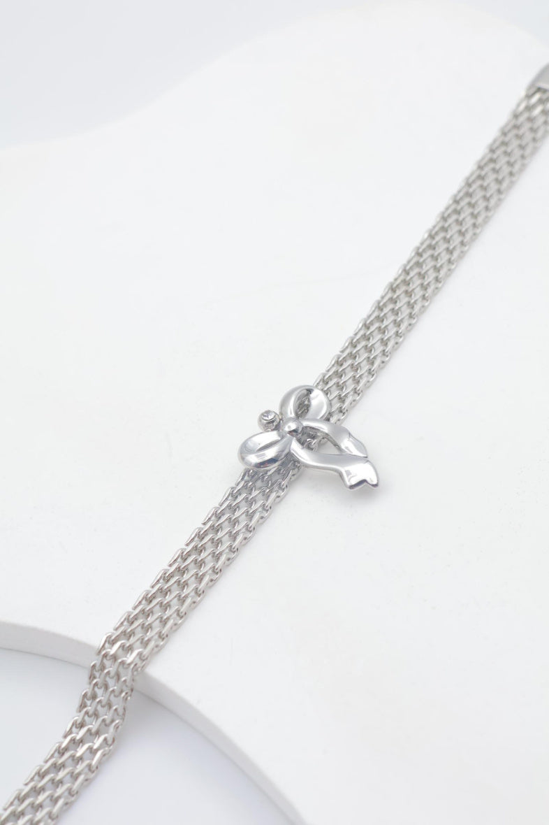 Bracelet en acier inoxydable - ARGENT