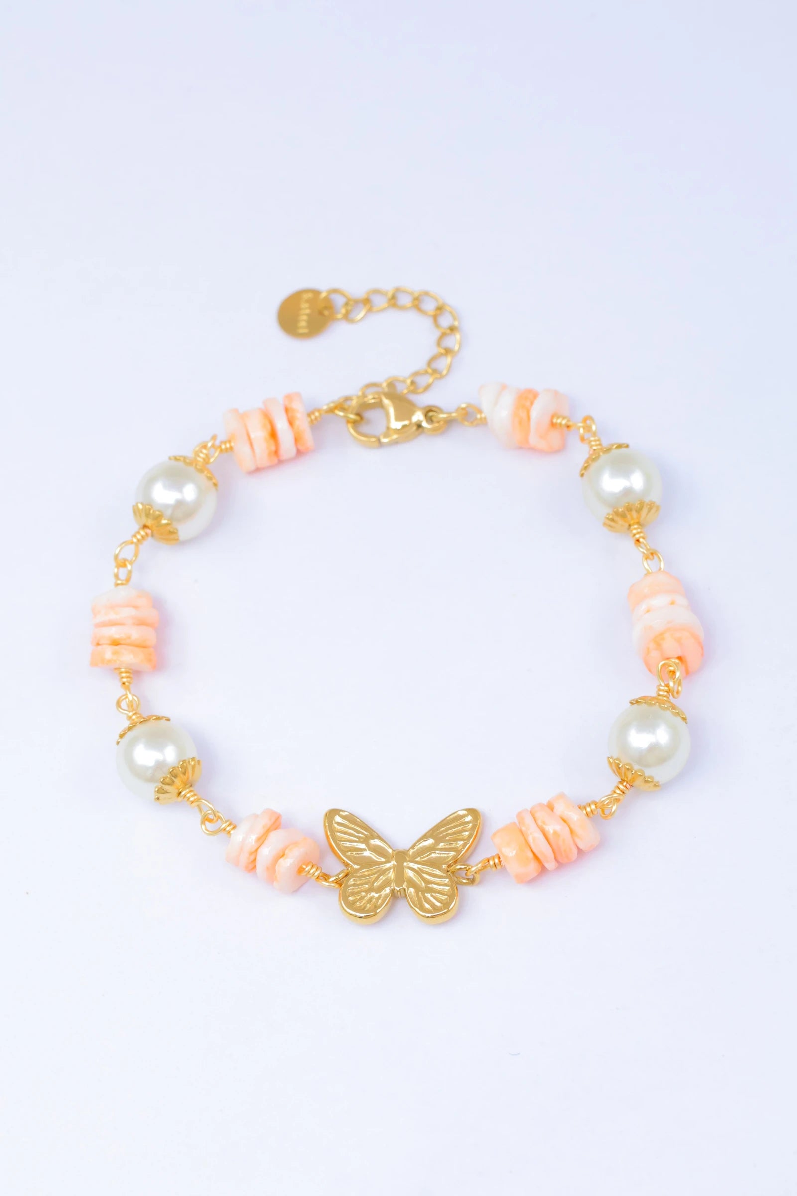 Bracelet en acier inoxydable - ORANGE