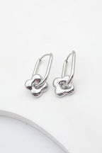 Boucles d'oreilles en acier inoxydable - ARGENT