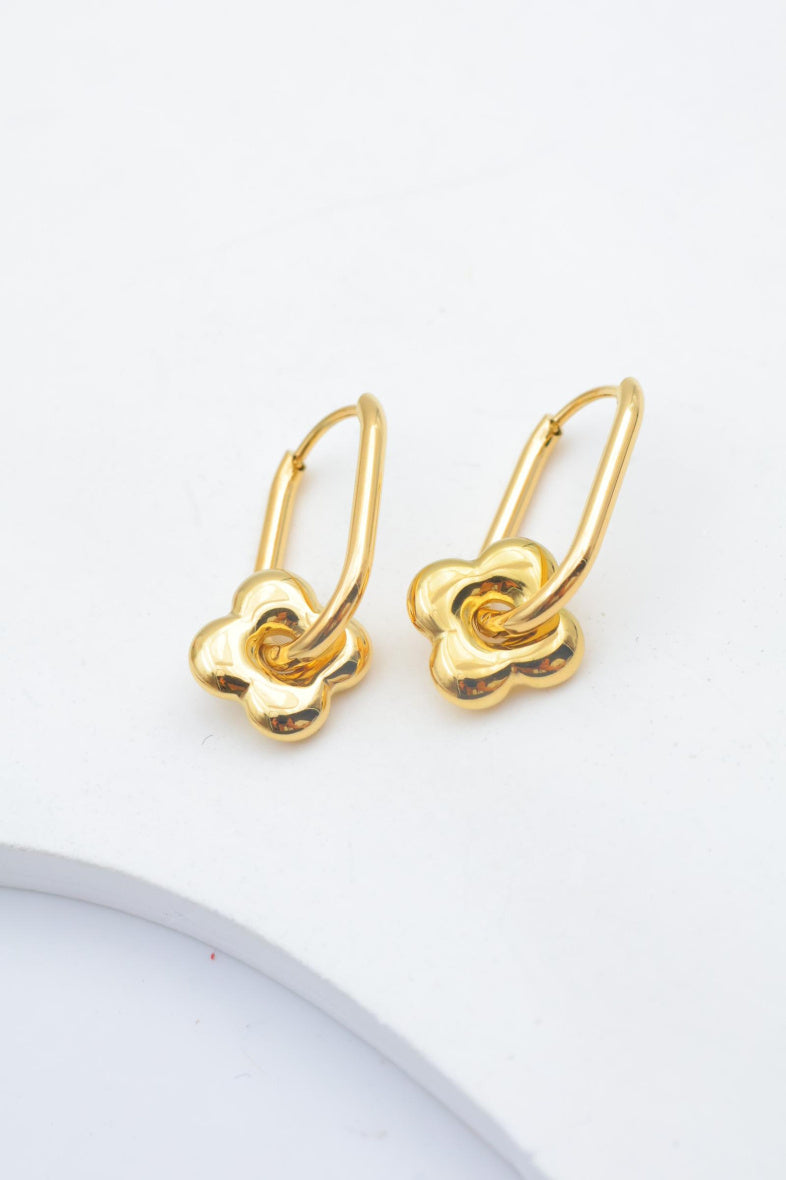 Boucles d'oreilles en acier inoxydable - DORÉ