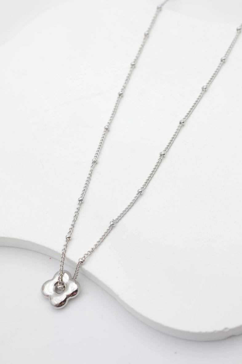 Collier en acier inoxydable - ARGENT