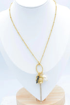 Collier en acier inoxydable - NOIR