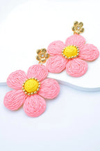 Boucles d'oreilles en acier inoxydable - ROSE