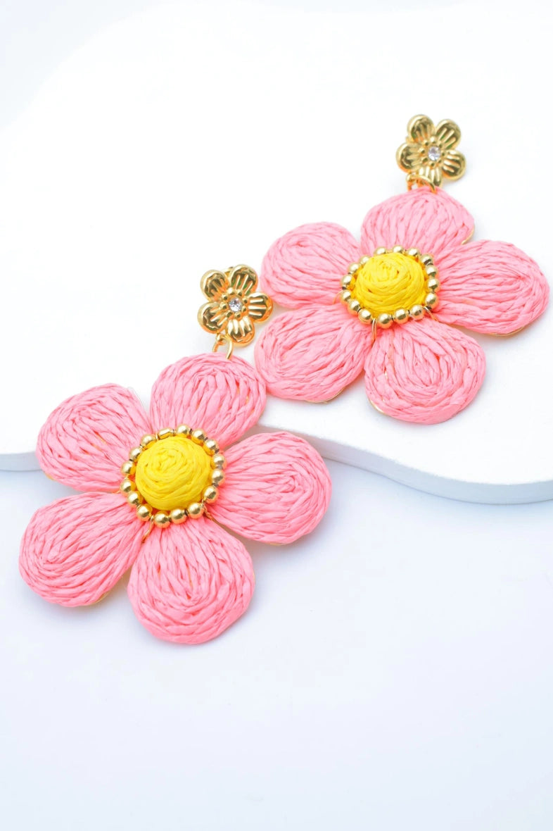 Boucles d'oreilles en acier inoxydable - ROSE