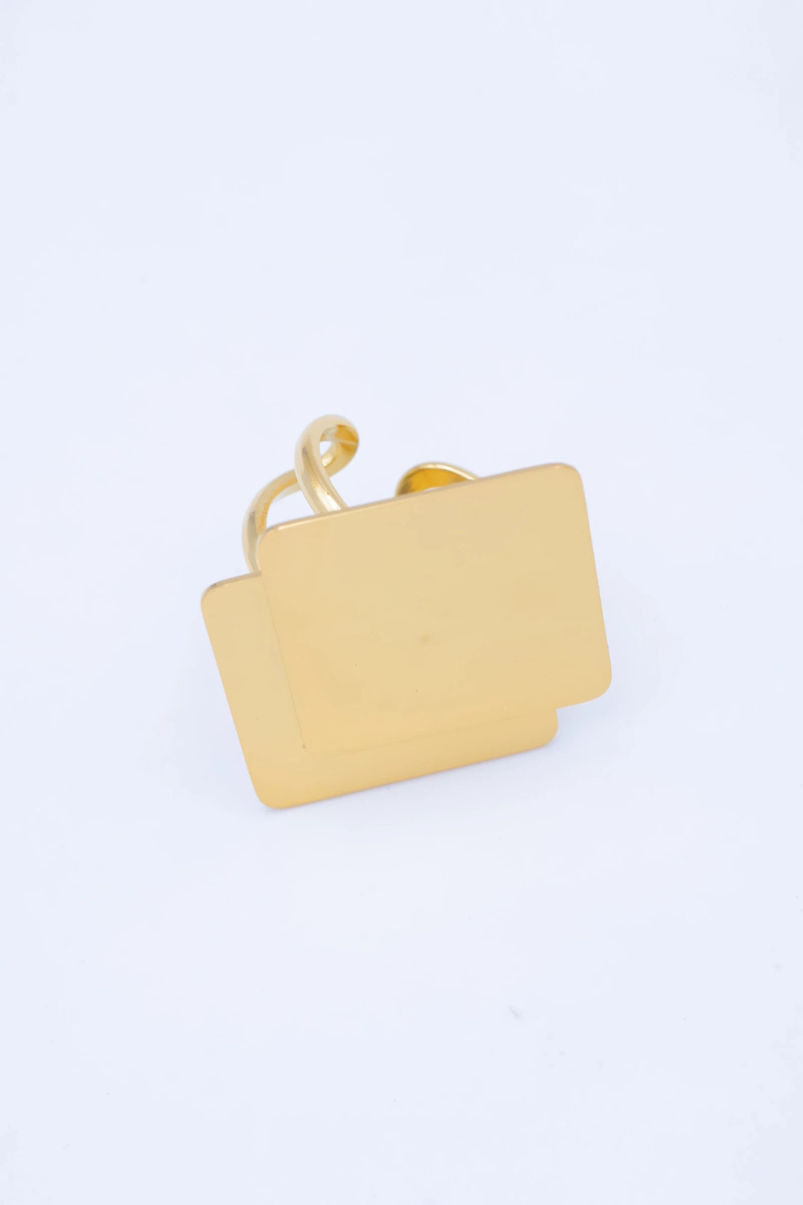 Bague en acier inoxydable ajustable - DORÉ